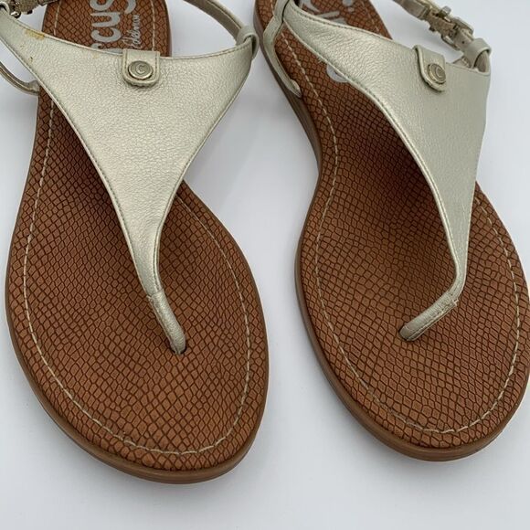 Circus by Sam Edelman silver thing sandals adjustable strap woman’s size 11 - Picture 3 of 12